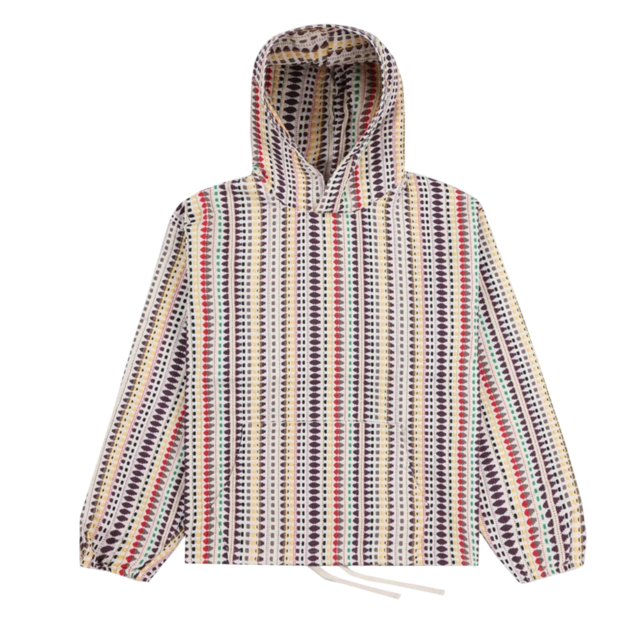 Stitch Poncho Hoodie - Ecru - Pleasures