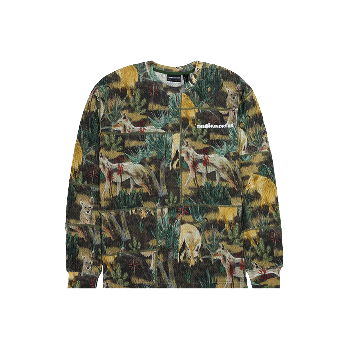 Stein L/S Shirt - Camo - the Hundreds