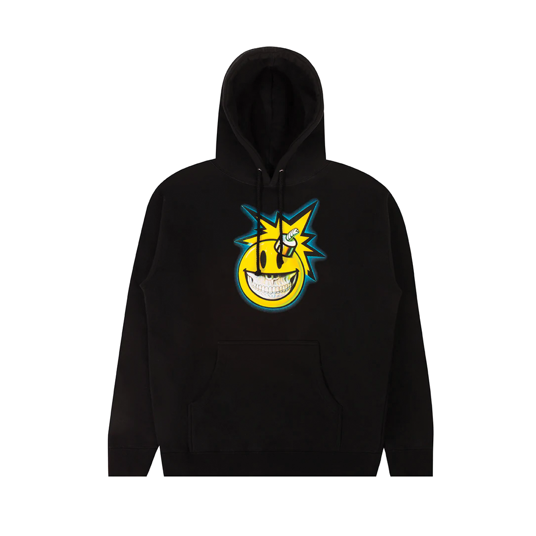 Ron Adam Pullover - Black - The Hundreds