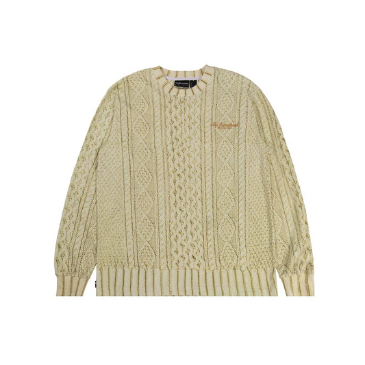 Sweater LS T-Shirt - Off White - The Hundreds