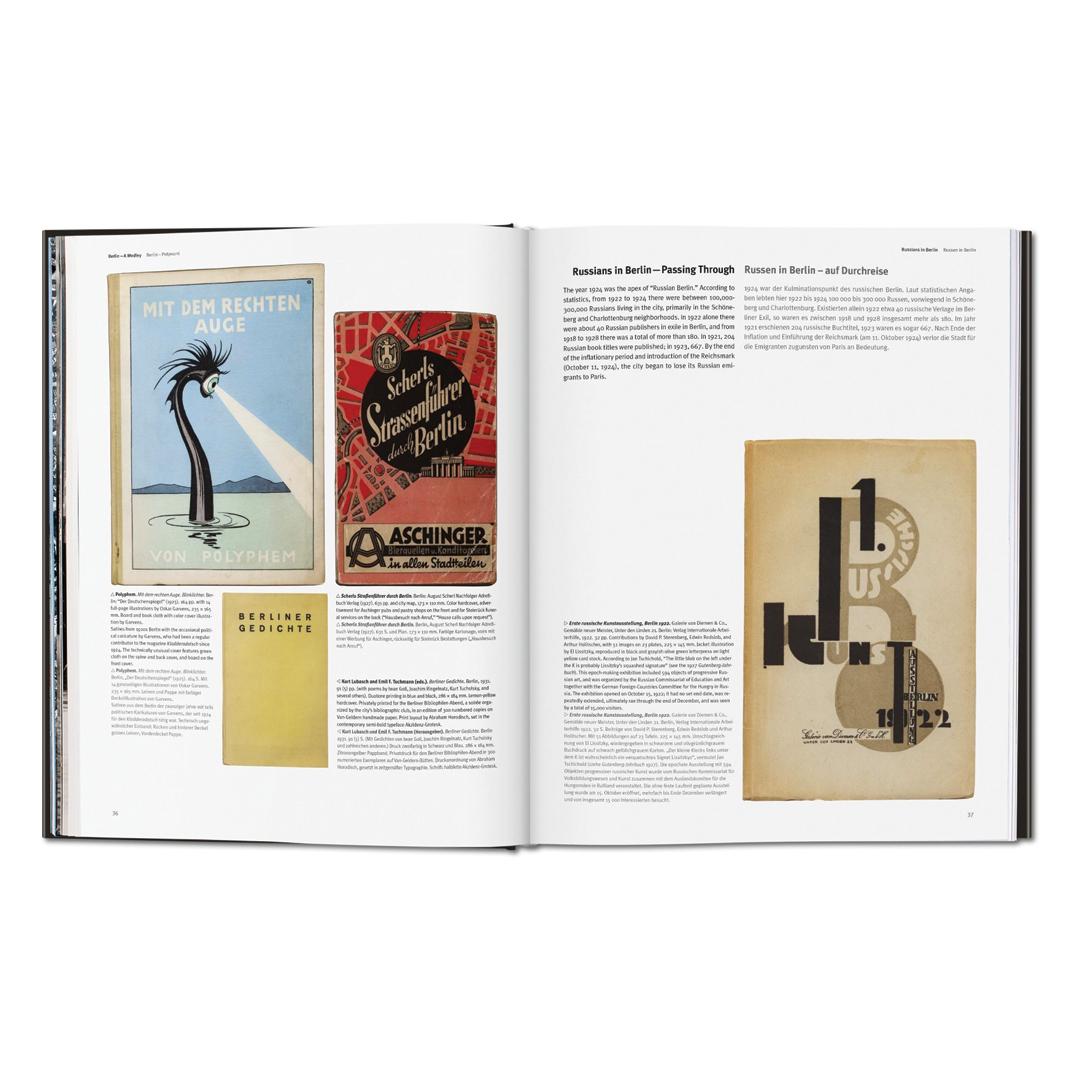 Taschen The Book Cover in the Weimar Republic - Taschen Passport Print Books