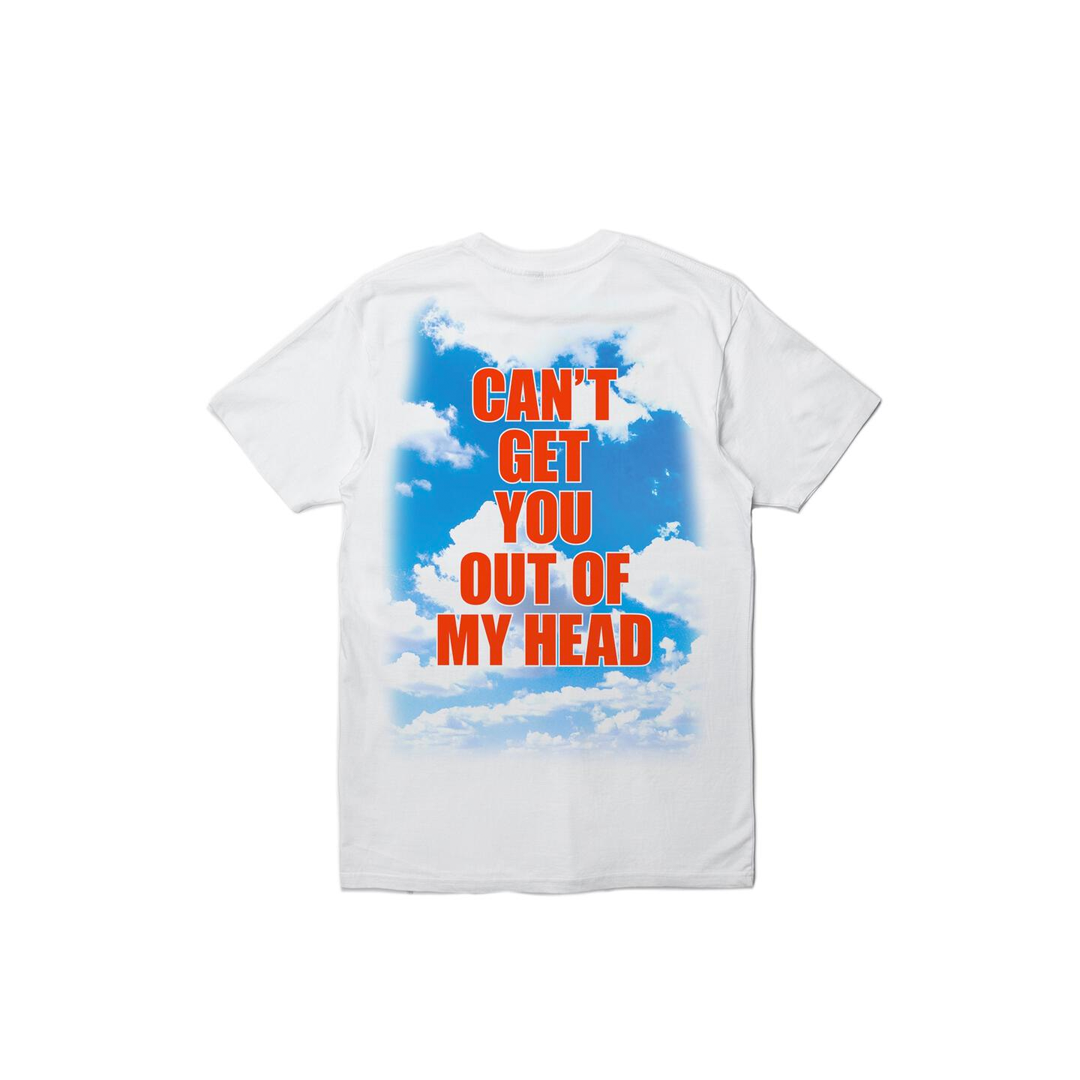 Out Of My Head Tee - White - Pleasures