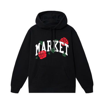 Rose Arc Hoodie - Black - Chinatown Market