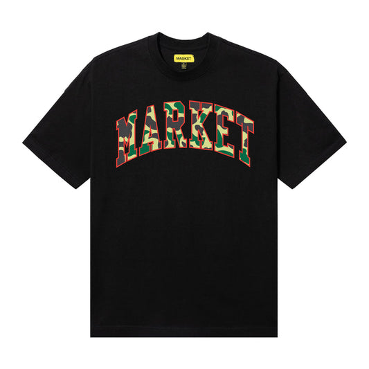 Reverse Duck Camo Tee - Black - Chinatown Market