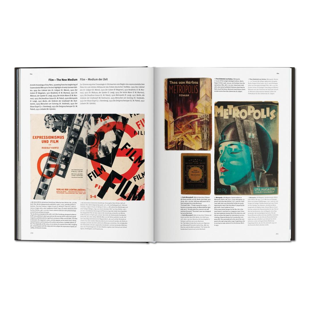 Taschen The Book Cover in the Weimar Republic - Taschen Passport Print Books