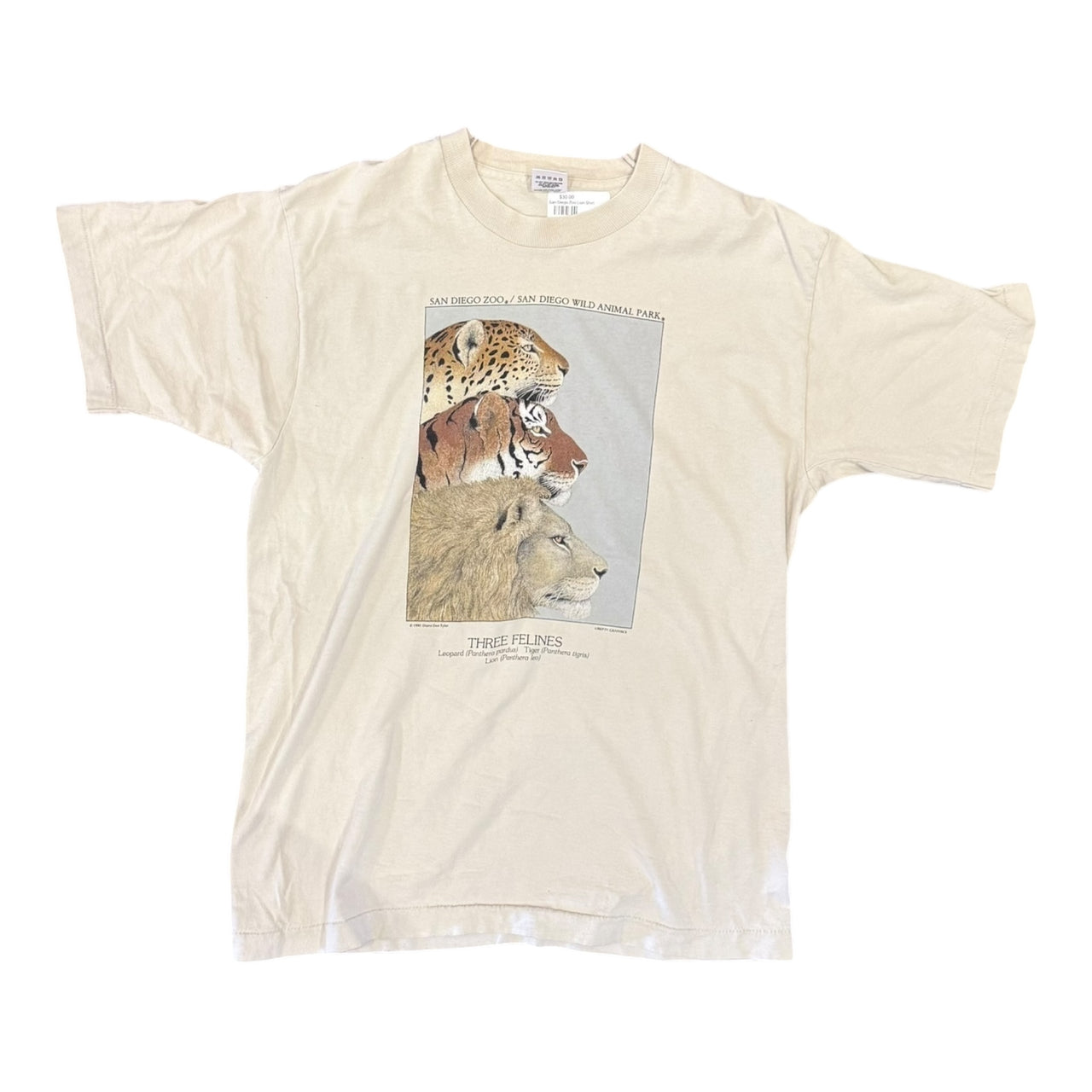 1991 San Diego Zoo Lion Shirt