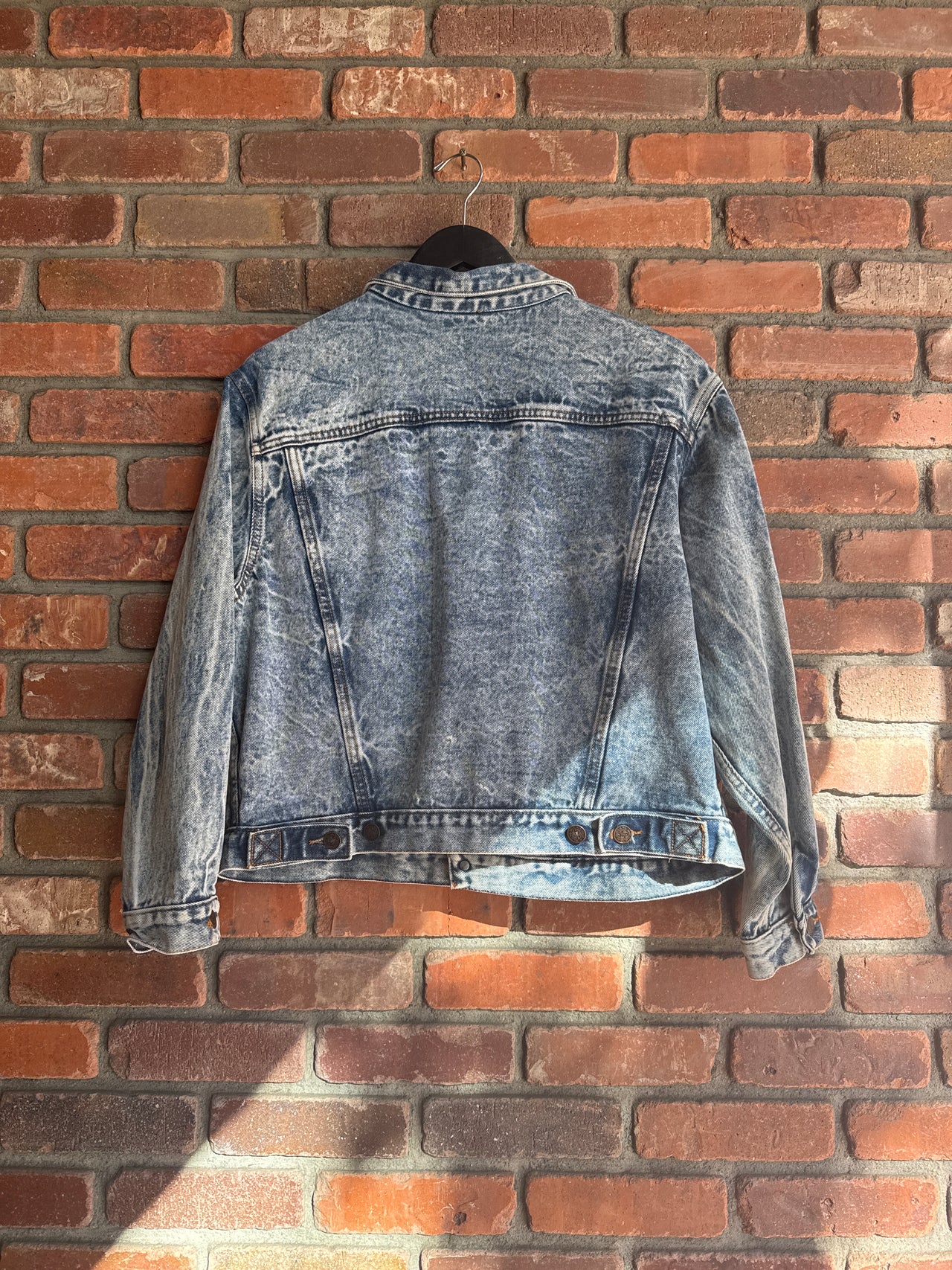 Vintage Acid Wash Denim Jacket