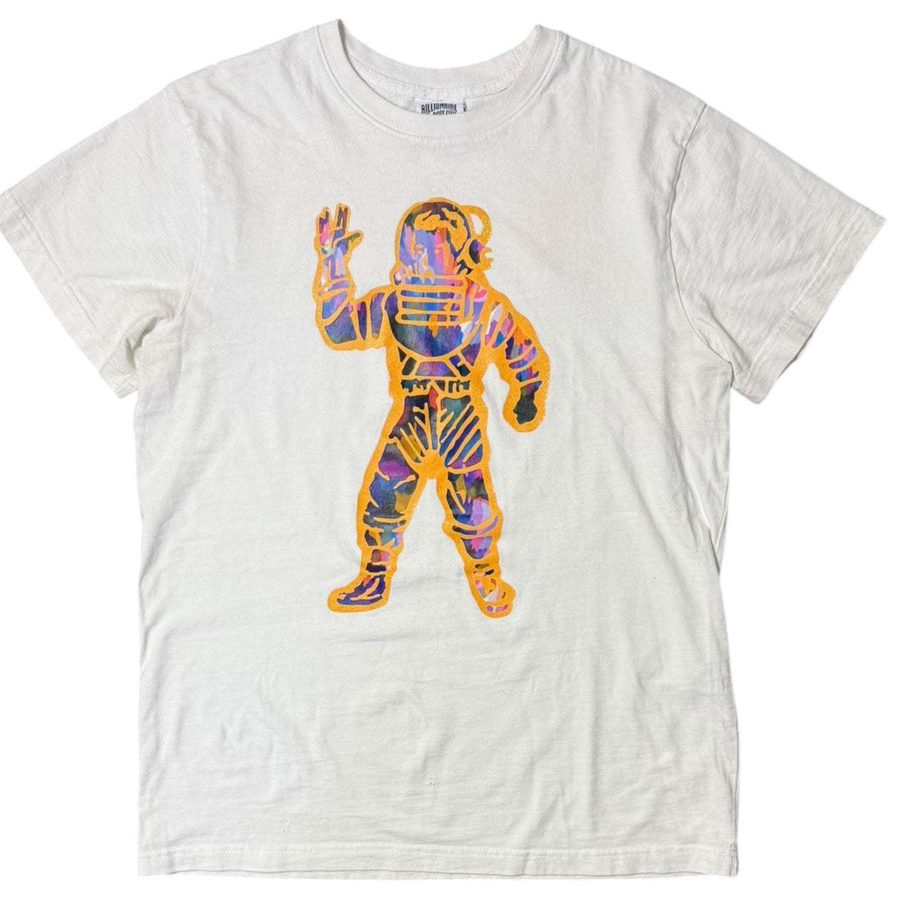 BBC Sparkly White Dancing Astronaut Tee