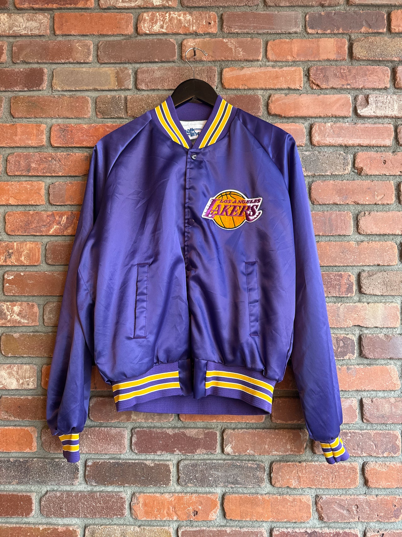 90s Lakers Satin Jacket