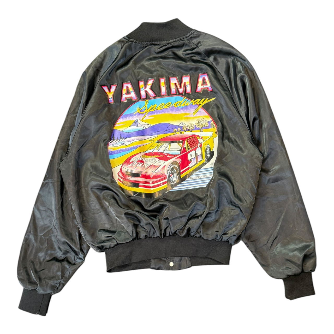 Vintage Yakima Speedway Satin Bomber