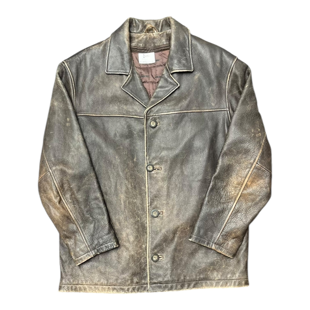 90s Guess Leather Jacket