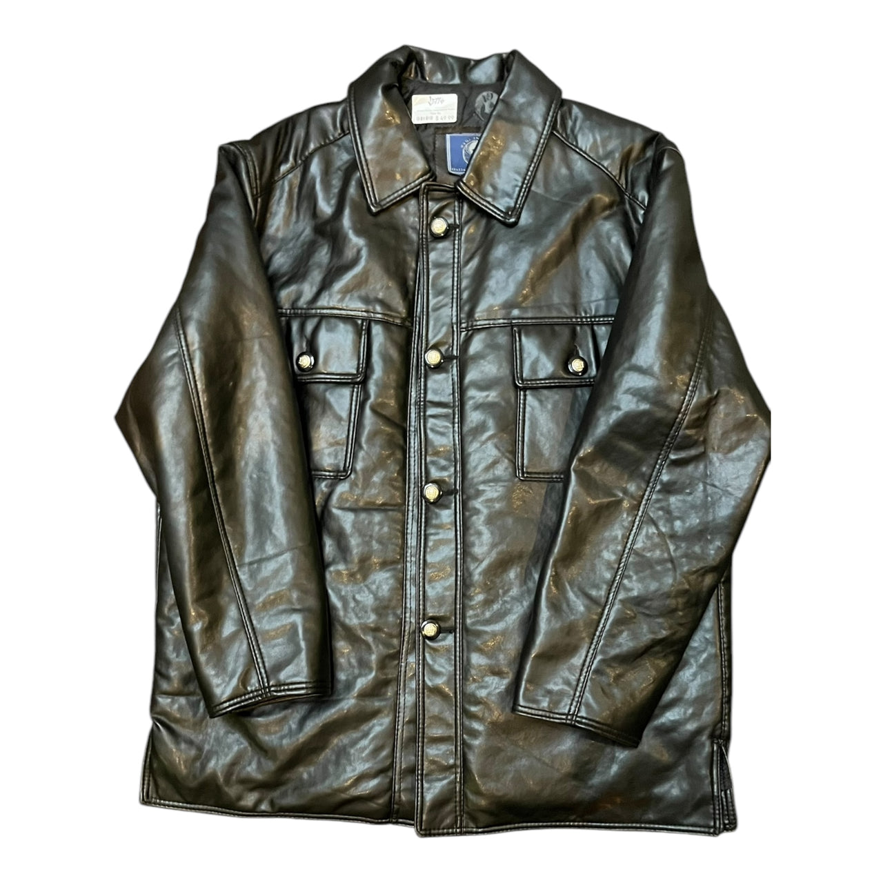 Italian Textile Group Leather Jacket
