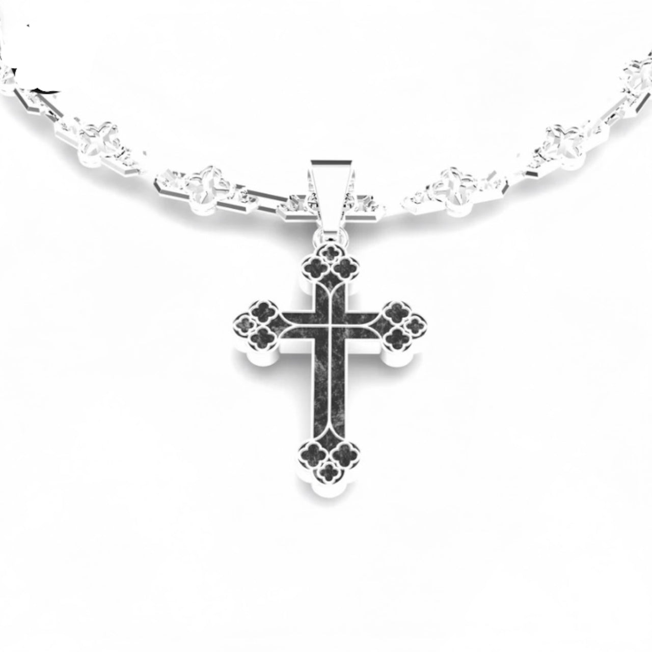 Gothic Crosshair Necklace + Pendant