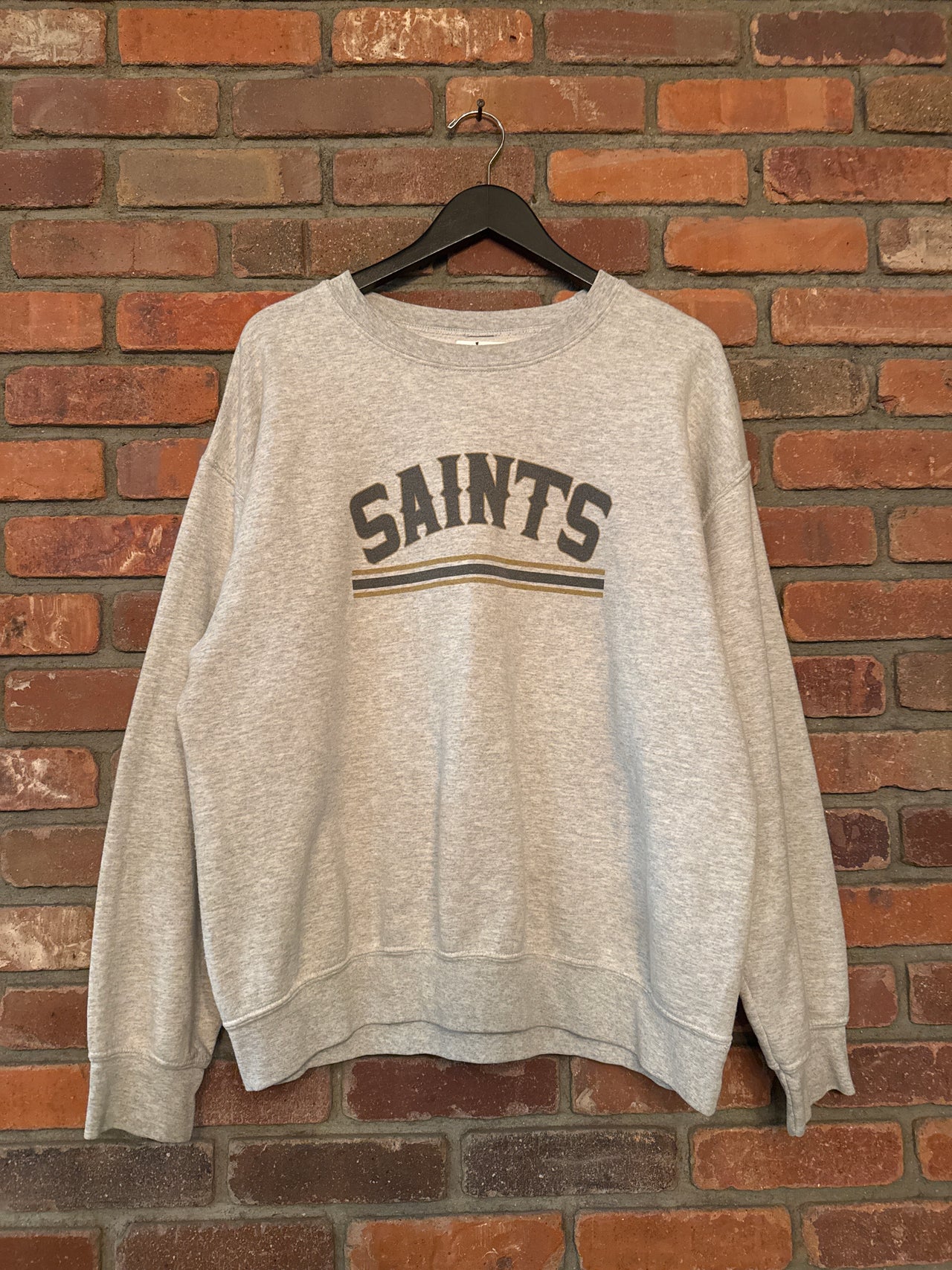 Saints Grey Crewneck