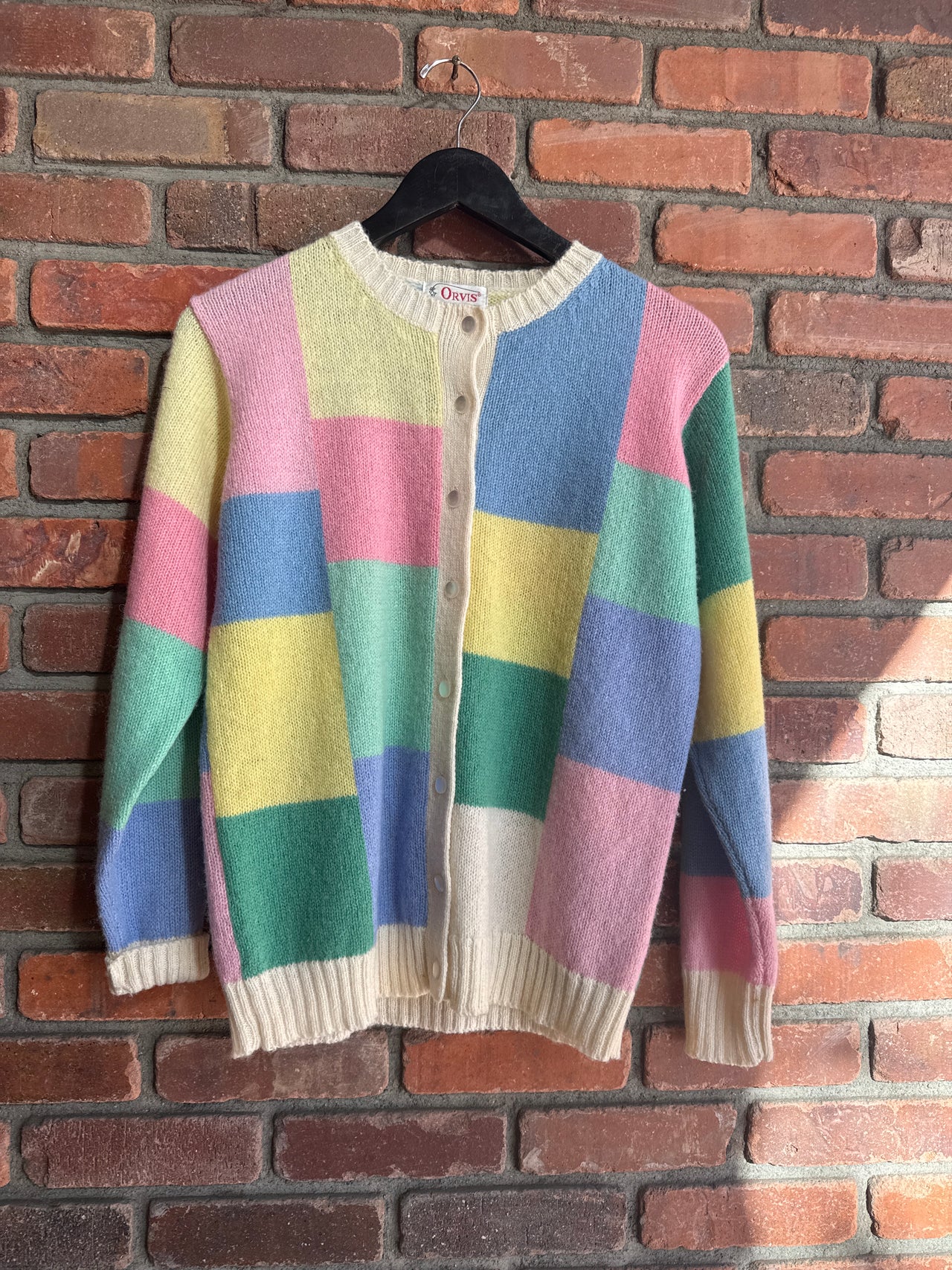 Vtg Orvis Pattern Sweater