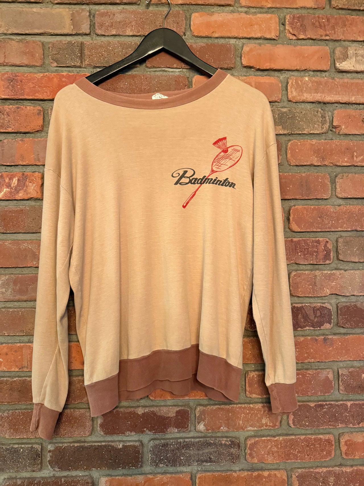 70s Badminton Sweater