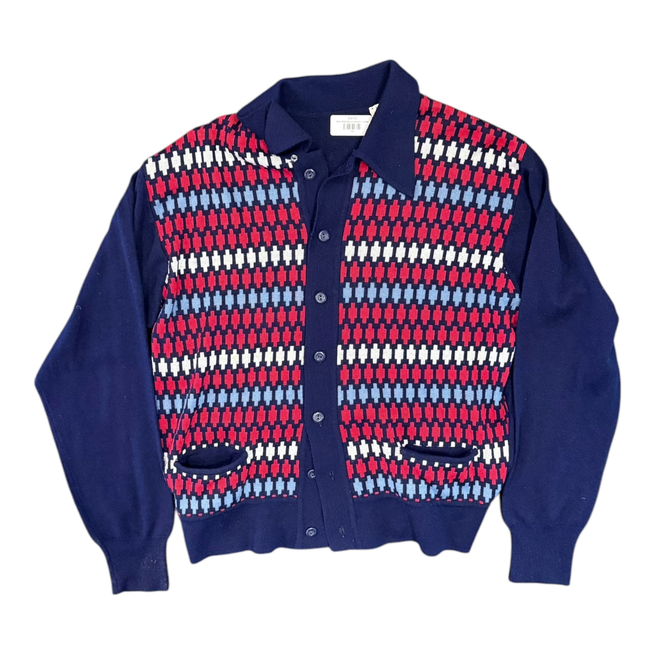 Red White Blue Cardigan