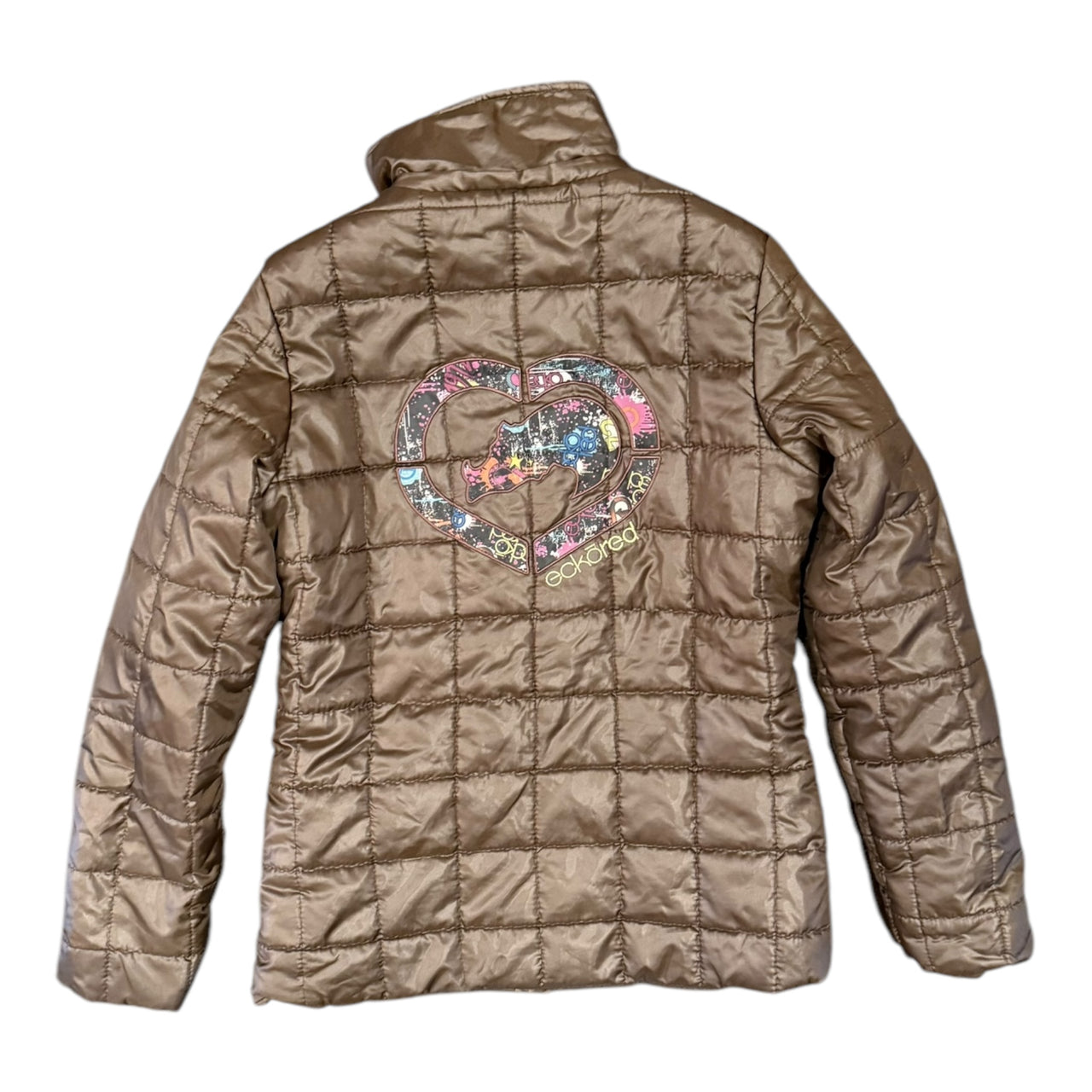 Womens Ecko Brown Puffer