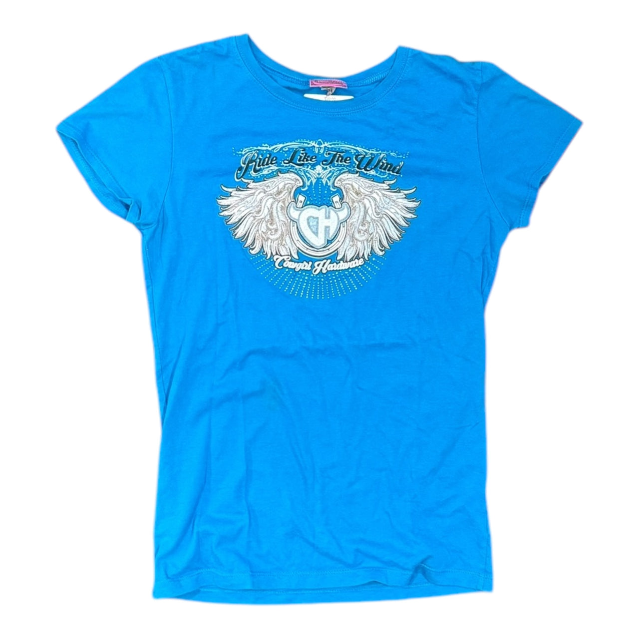 Ride Like The Wind Bedazzled Tee