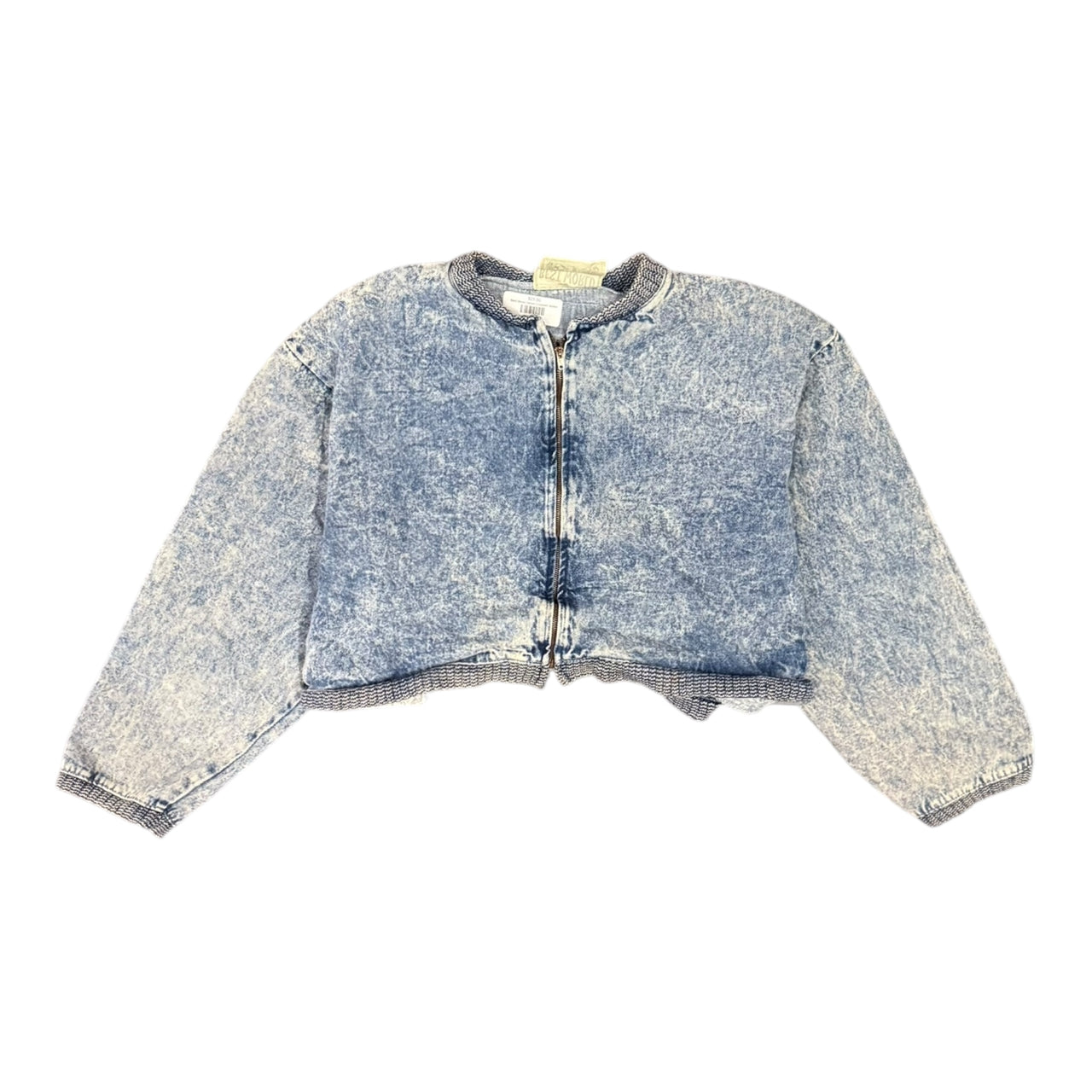 Best World Denim Cropped Jacket