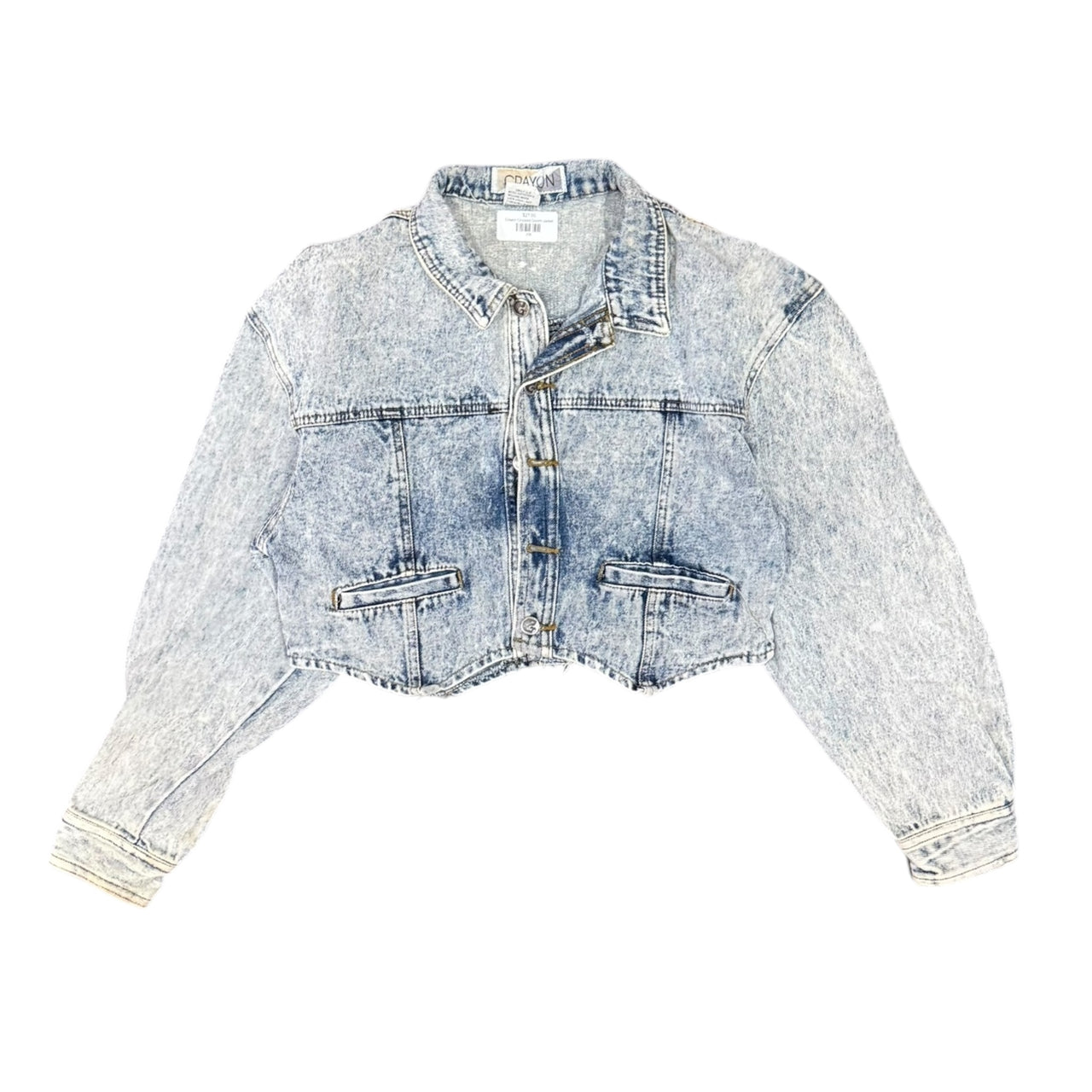 Crayon Cropped Denim Jacket