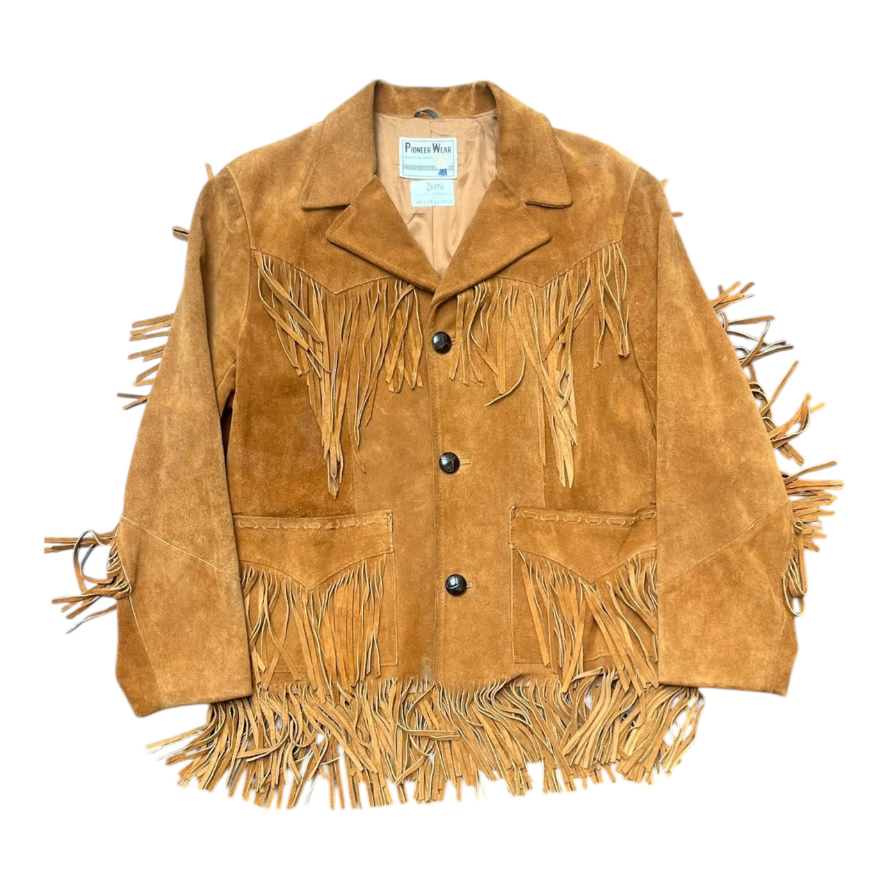 Pioneer Wear Leather Fringe Jacket