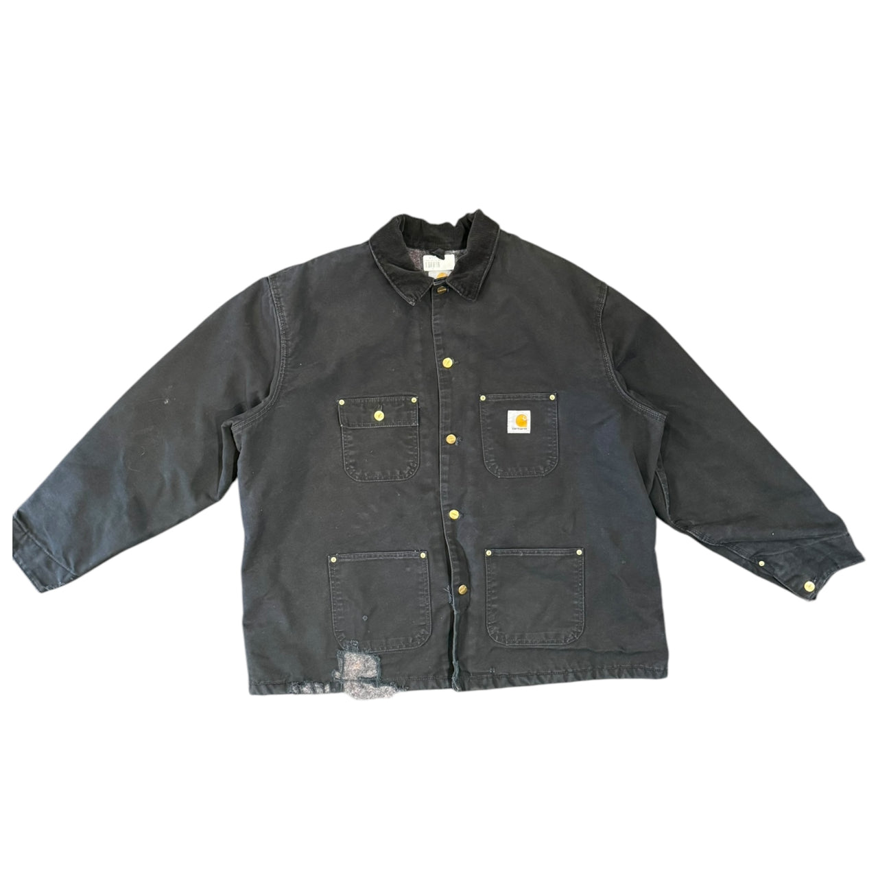 Carhartt Black Lined Chore Jacket