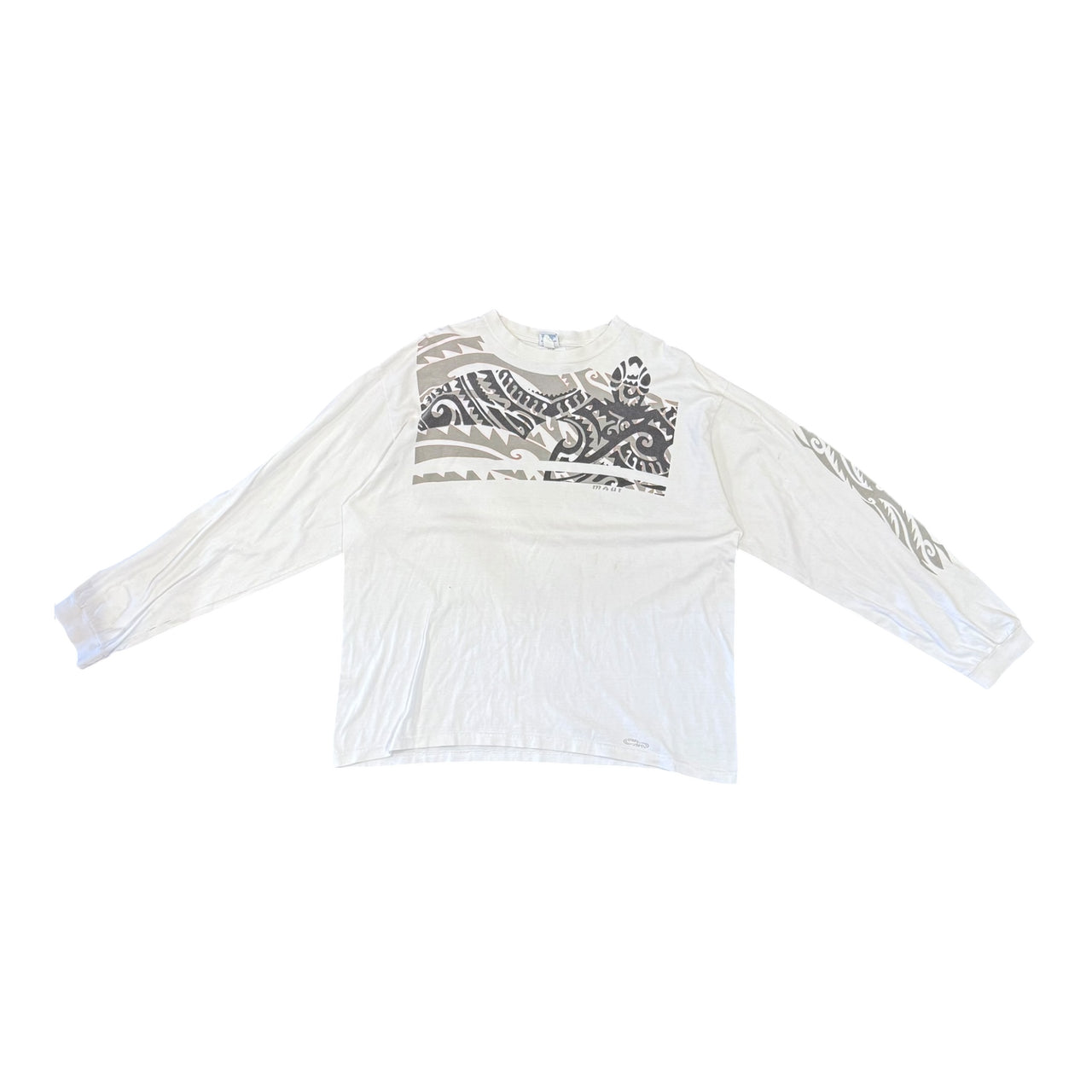 Maui White Shirt L/S