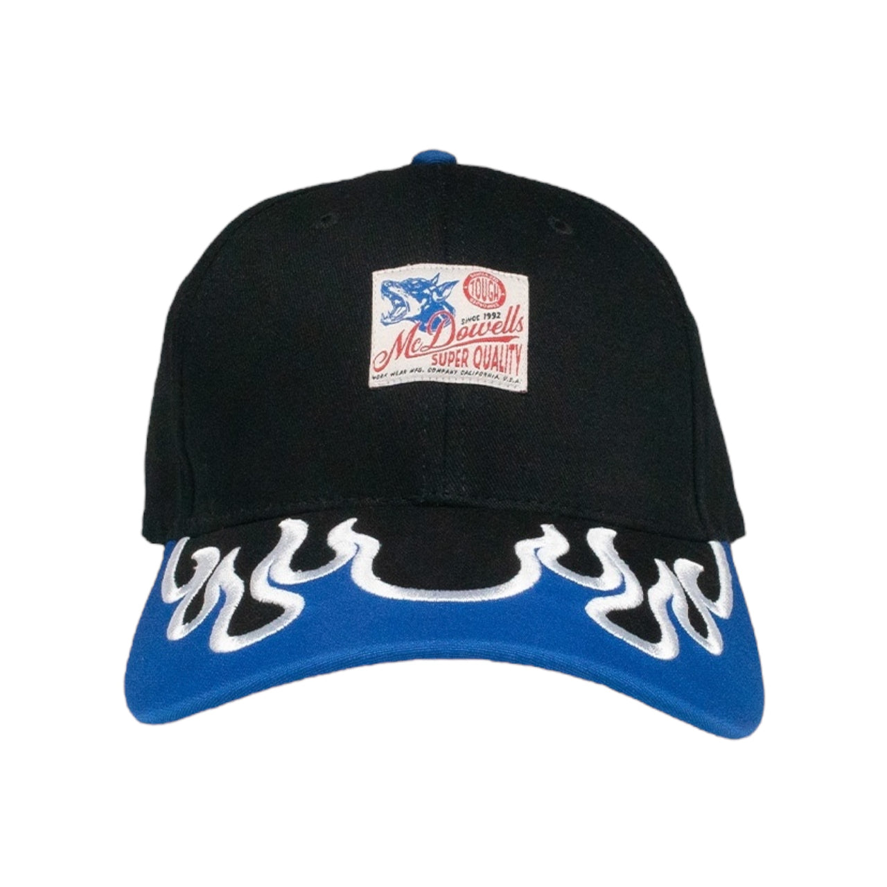 Quality Blue Flame Hat - McDowells