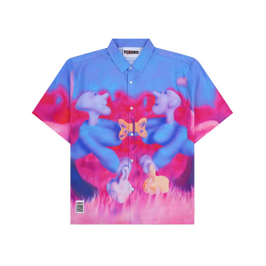 Interaction Button Down - Pink - Pleasures