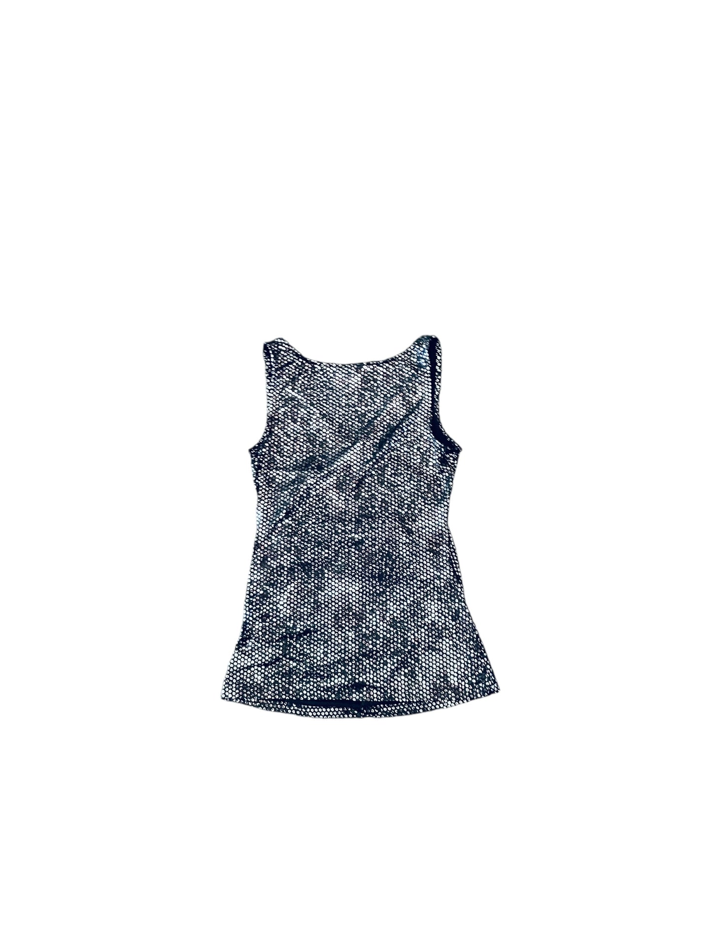 Women's Express Glittery V- Neck Sleeveless top