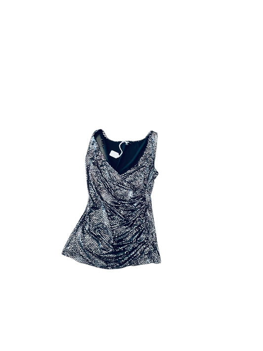 Women's Express Glittery V- Neck Sleeveless top