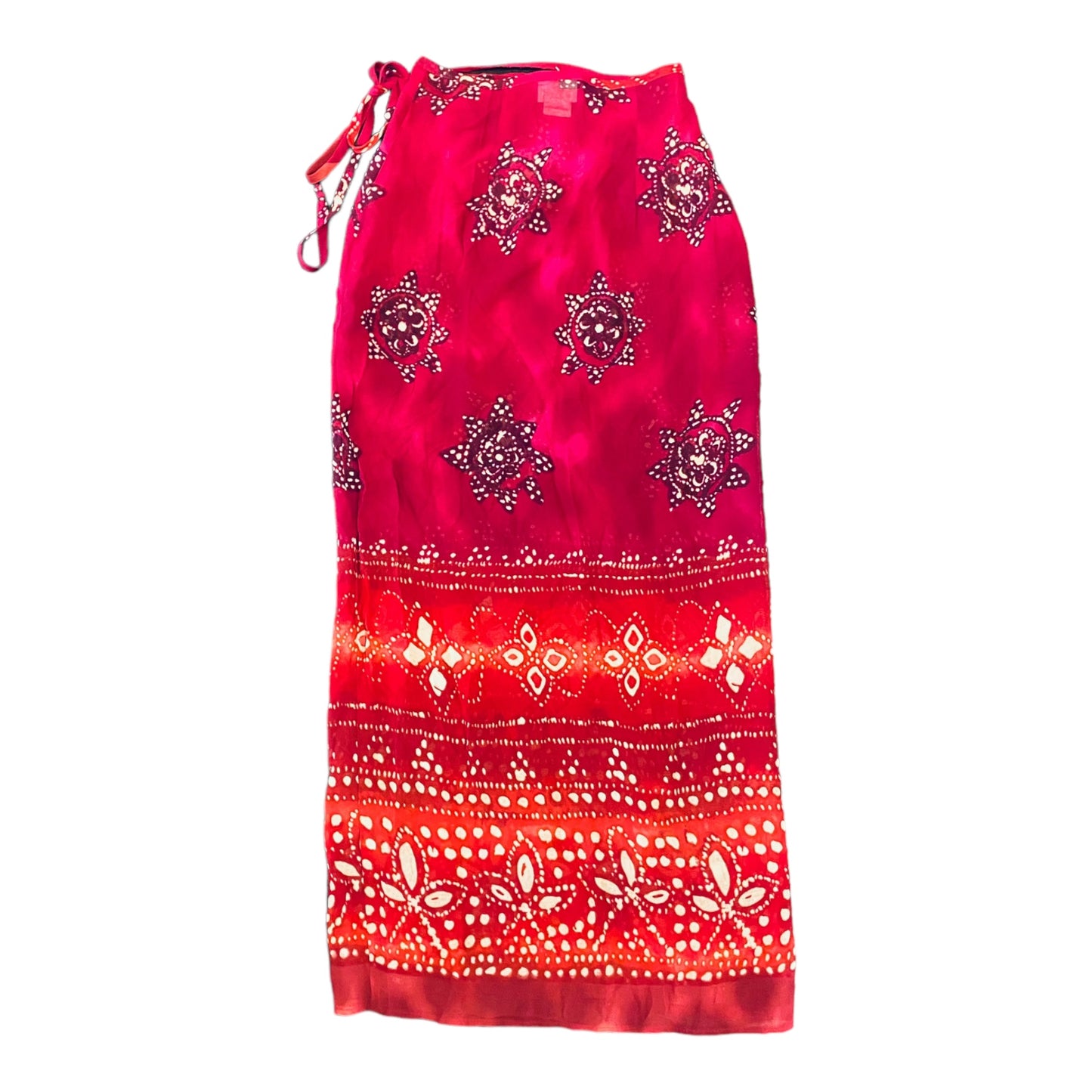 Sans Souci Maxi Red Skirt