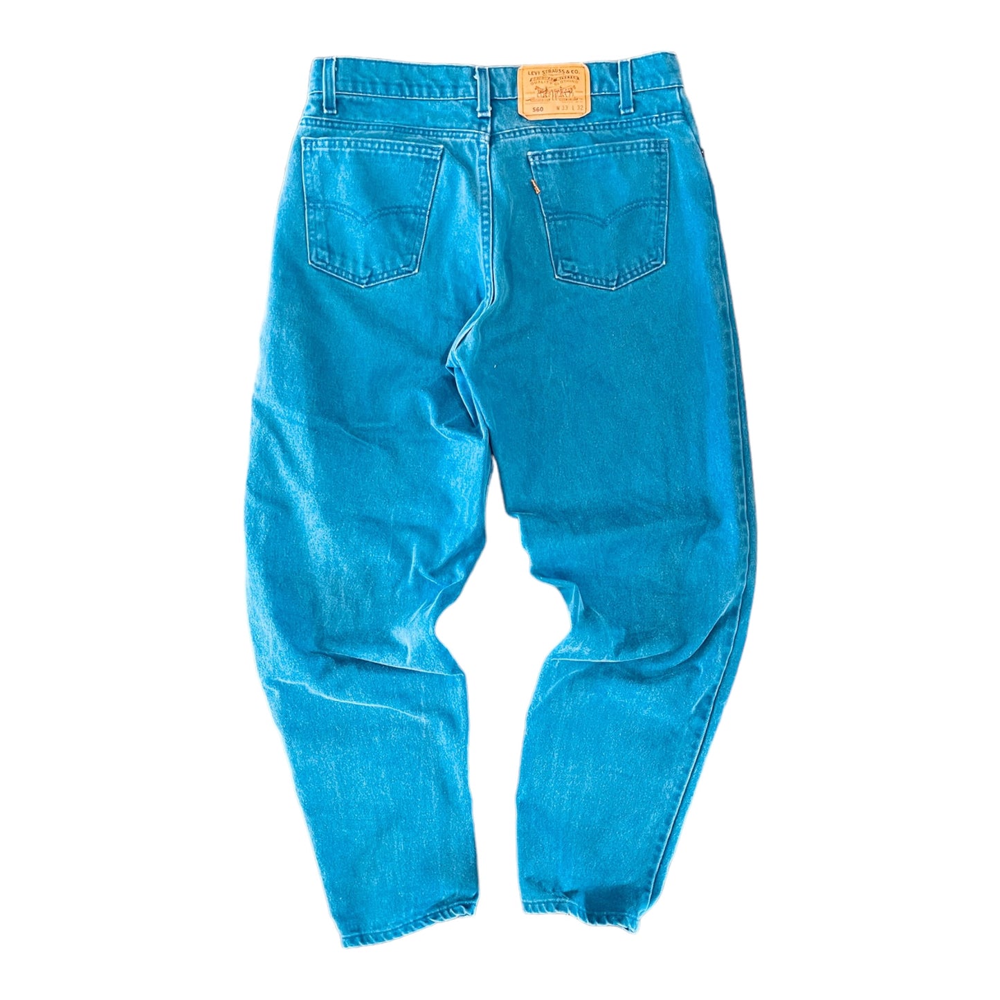 1993 Teal Orange Tab Levi's