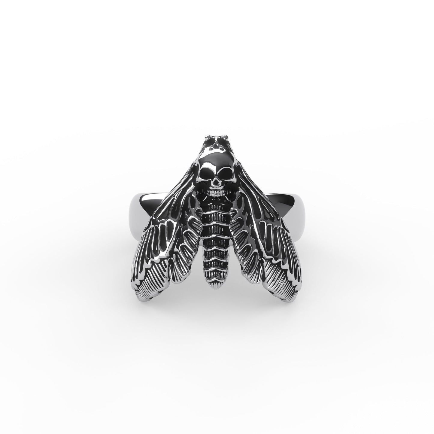 Death Moth Ring - Silver - Jawns