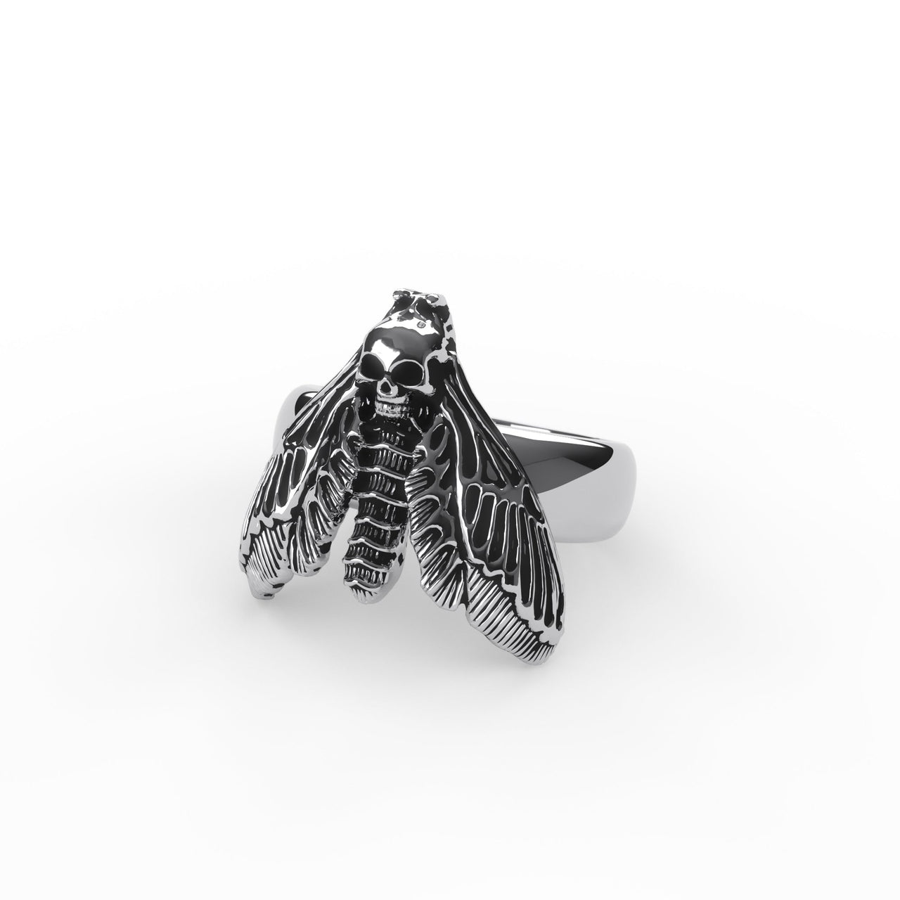 Death Moth Ring - Silver - Jawns