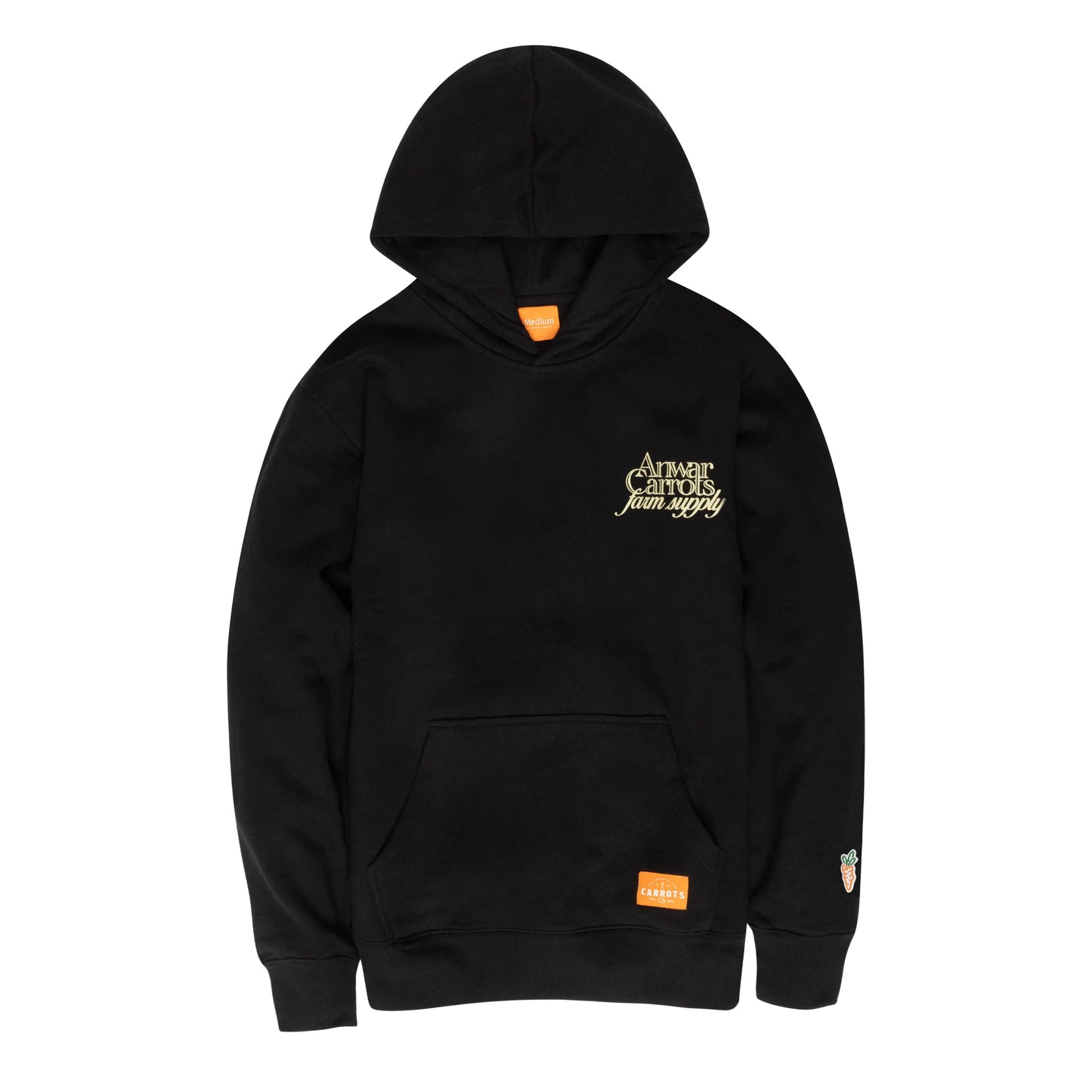 Farm Supply Hoodie - Black - Carrots