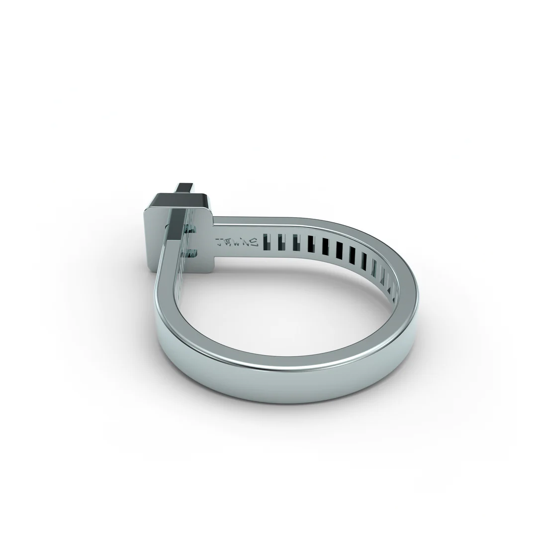 Ziptie Ring - Silver - Jawns