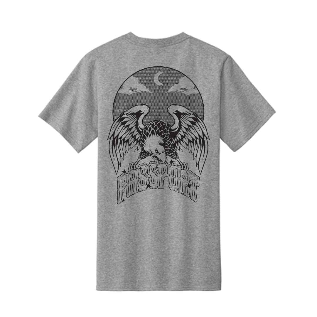 Night Bird Tee - Gray - Port by Passport