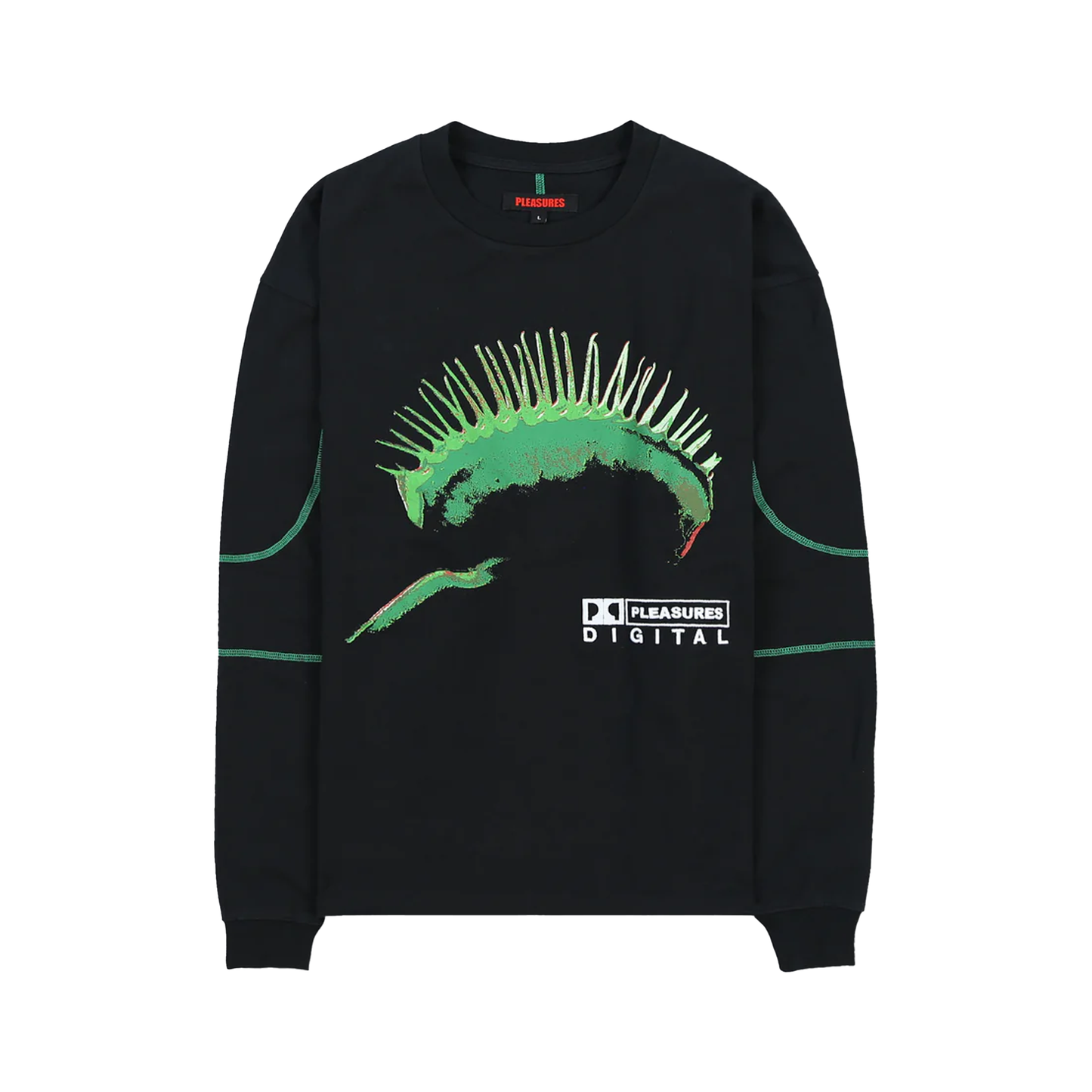 Trap L/S Shirt - Black - Pleasures